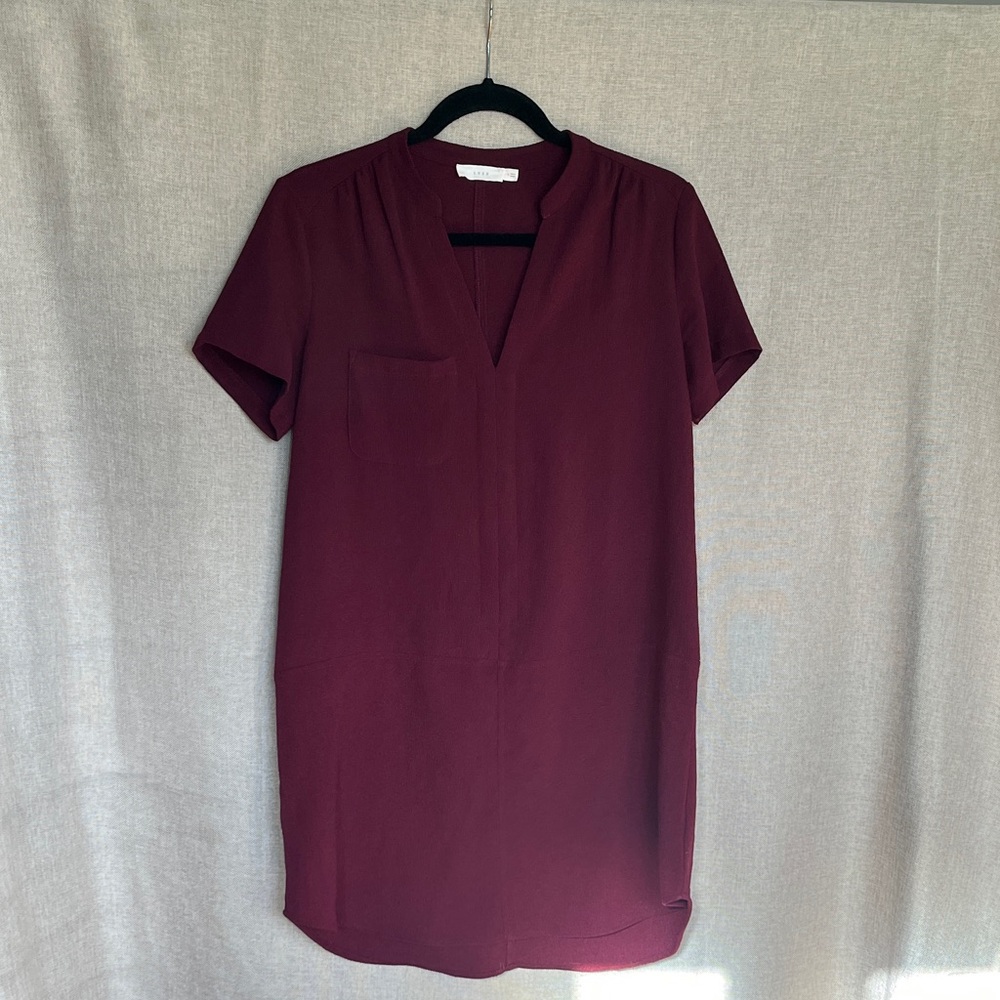 Lush Maroon Dress
